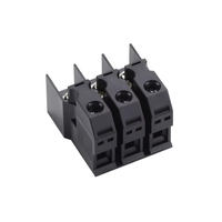 Prix de gros 3 voies de fixation à vis 60A 3P bornier pour équipement d'alimentation onduleur accessoires connexion de fil