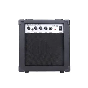 Penjualan laris Amplifier gitar kecil combo 10 W 5 "amplifier Speaker gitar portabel kualitas tinggi pengeras suara bawaan