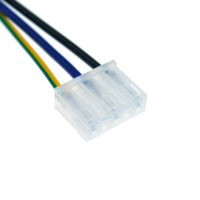 Câble OEM/ODM 22/24/26Awg avec connecteur Molex 5195 3.96mm à 6 broches, faisceau de câblage préassemblé pour câblage interne d'instrument
