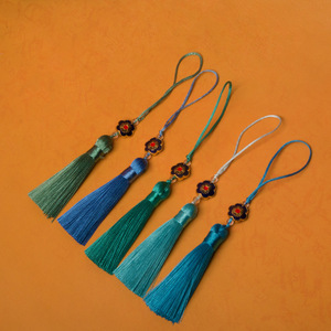 Bán Buôn 6Cm Ngắn Với Đính Cườm Lụa Tua Rìa Cho May Mặc Pha Trộn Màu Sắc Tùy Chỉnh Tua - Product Image 3