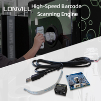 Escáner de Código de Barras LONVILL UART USB con Interfaz USB KBW para Arduino, para Sistema de Venta Inversa