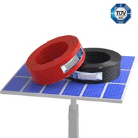 TÜV-Zertifiziertes 1000V AC 1500V DC Einadriges 6MM XLPE DC PV-Kabel Solarkabel für Hersteller von Strompanelen