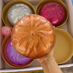 Juguete Sensorial Antiestrés de Pectina de 15 cm, Tipo Dumpling Grande, con Cesta de Vapor, Juguete Blandito para Apretar - Product Image 3