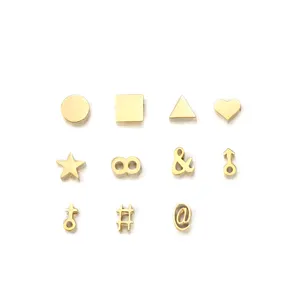 EManco DIY Pendant Charms For Handmade Jewelry Bracelet Making Necklace Charms Gold Chain Jewelry Accessories Custom Chain
