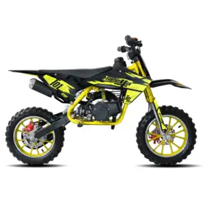 New 2024 49cc 50cc kids mini moto 2 stroke fully automatic chinese pit bike cross motorcycle T01 with CE