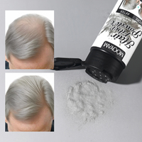OEM Vente en gros Gris Noir Brun 30g Fabricant organique Poudre de fibre de renforcement de la croissance des cheveux contre la perte de cheveux pour cheveux clairsemés