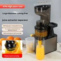 Roestvrijstalen sapcentrifuge Volautomatische multifunctionele sapafscheider voor groentenresten Sapmachine Fruit- en groentegereedschap
