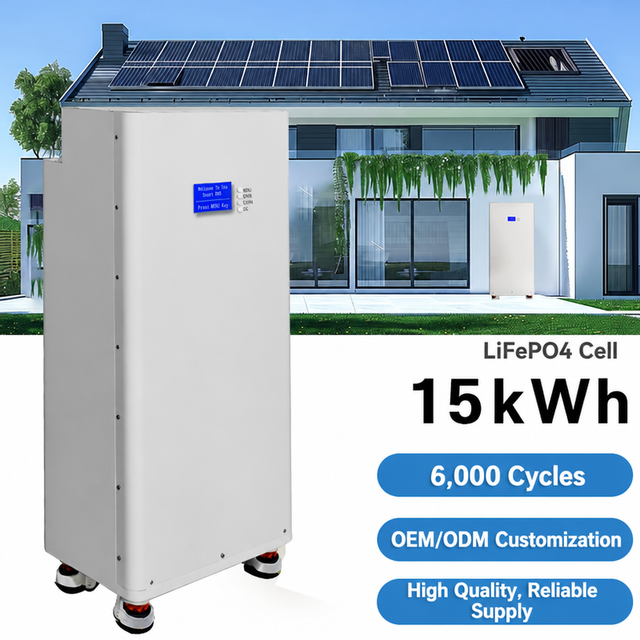 51.2V/48V 300AH LiFePO4 Lithium Battery Solar Home Energy Storage System Powerwall Pack Model F568 for off Grid PV Power Backup