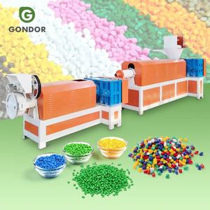 Bolsa de residuos botella reciclar reciclado PET plástico granulador Pvc gránulo hacer máquina para la venta precio a Pakistán - Product Image 1