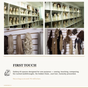 Perruque longue bouclée à grandes ondulations, blonde et brune, avec petite dentelle tissée dégradée, style européen-américain pour le commerce extérieur - Product Image 6