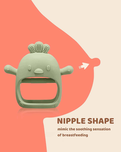 Toptan BPA içermeyen bebek silikon civciv diş kaşıyıcı mordeteeth Sensoriales eldivenler yumuşak oyuncak diş gıda sınıfı için - Product Image 2