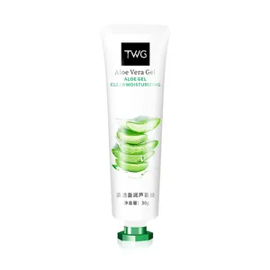 TWG all'ingrosso Gel di Aloe Vera per il viso Aloe Vera naturale cura della pelle lenitivo biologico dopo il sole idratante idratante Gel di Aloe Vera