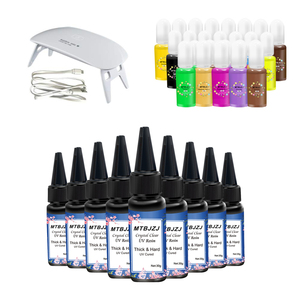 Resina Epoxi UV de Color Brillante y No Retráctil MTBJZJ, Adhesivo para Manualidades y Joyería - Product Image 3