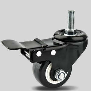 Rollen räder 300kg Heavy Duty Red <span class=keywords><strong>Caster</strong></span> USA und <span class=keywords><strong>Korea</strong></span> Hot Sell 100mm mit 113*98mm Platten platte drehbar 3 Jahre 4/5/6/8 Zoll - Product Image 4