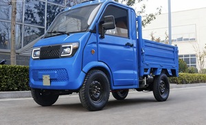 Camionetas Eléctricas Pequeñas de Carga, EEC COC, Control de Giro a la Izquierda, 3000W, 45km/h, Nueva Energía, <span class=keywords><strong>Mini</strong></span> Camioneta de 4 Ruedas con Batería de Litio para Volquete - Product Image 3