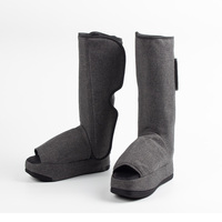 Bottes de massage à compression d'air pour récupération sportive, pression intégrale des jambes, chaleur, sans fil, pratiques, chaussures de massage pour les jambes