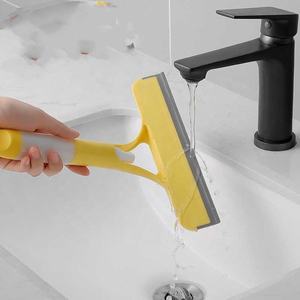 Verre de nettoyage artefacts Double face outils spéciaux nettoyage ménage verre essuie-glace longue tige essuie-glace fenêtre balcon lavage de voiture - Product Image 2