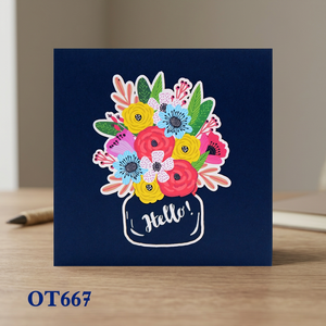 Carte 3D Pop-up Fleurie Personnalisée Tendance en Gros, Faite à la Main, Meilleur Choix, Artisanat en Papier Découpé au Laser, Cadeau Hanoi Thanksgiving - Product Image 6