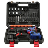 Perceuse électrique sans balais rechargeable de qualité industrielle transfrontalière 1500W avec batterie 2.6Ah et double vitesse