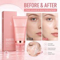 Masque Crème de Nuit au Collagène Marque Blanche 75ml – Masque Facial Hydratant et Nourrissant pour Tous Types de Peaux