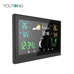 Youtong Hot Bán kỹ thuật số LCD màu Trạm thời tiết dự báo thời tiết trạm - Product Image 3
