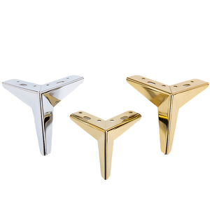 Patas de Sofá Modernas de Lujo en Acero Cromado Dorado Pulido, Muebles de Comedor para Hotel, Mesa de Hierro para Sala de Estar, Mesa de Cocina - Product Image 4