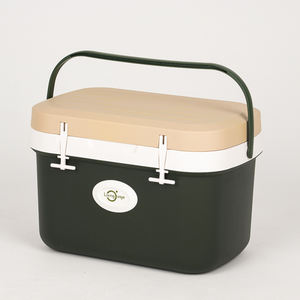 Nevera Térmica Portátil de Polipropileno de 11L, Color Caqui, Diseño Coreano, Logotipo Personalizado, para Camping y Actividades al Aire Libre, Fabricada en Vietnam - Product Image 2