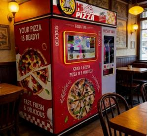 Distributeur automatique commercial de pizzas chaudes surgelées à double four - Product Image 2