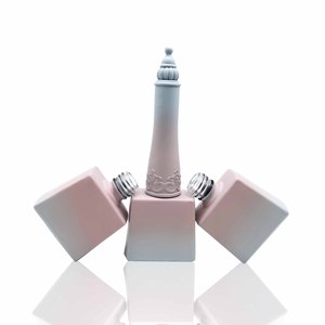 Esmalte de <span class=keywords><strong>uñas</strong></span> de Gel con protección UV, vidrio vacío personalizado, Color <span class=keywords><strong>rosa</strong></span> degradado, hecho en China - Product Image 2