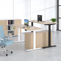 Mobilier de bureau Oficina Table d'ordinateur Tables élévatrices Bureau de sablage Bureau assis debout Bureau à hauteur réglable