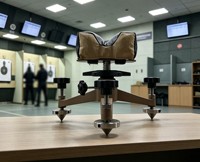 Support de tir métallique toutes saisons avec pieds interchangeables spécialisés pour le tir en extérieur