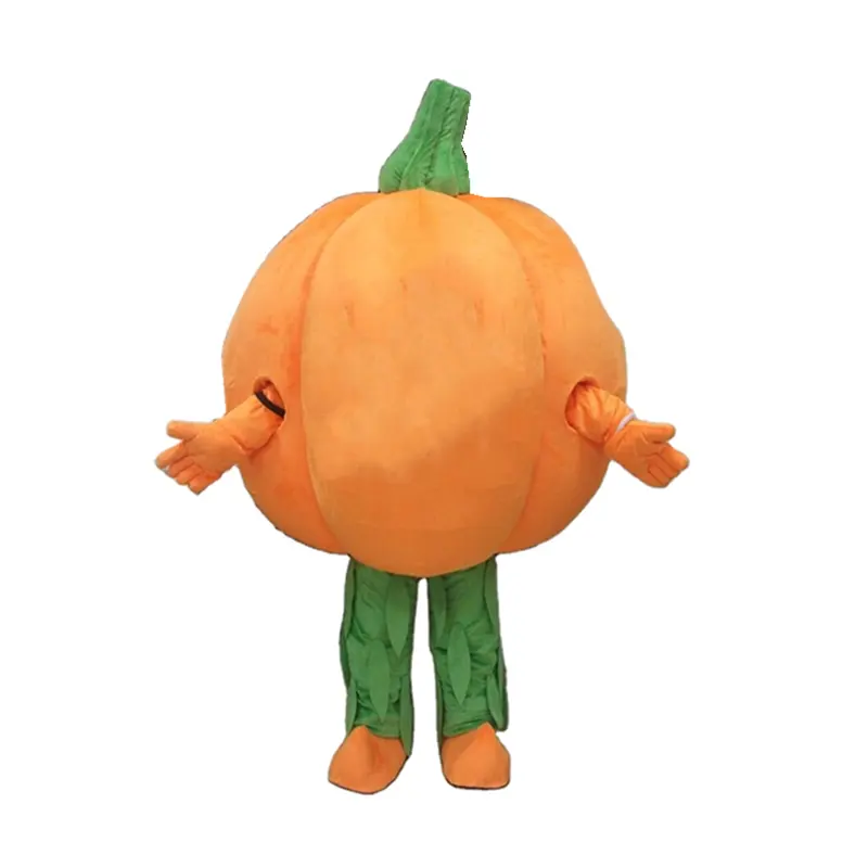 HOLA turuncu kabak maskot kostüm yetişkin için