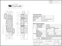 Connecteurs d'alimentation Apluspower JDS-29 35A, contact en alliage de zinc et cuivre 5A, tension nominale 1500V, certifiés ISO9001:2008