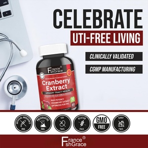 สารสกัดแครนเบอร์รี่คุณภาพสูง บำรุงสุขภาพทางเดินปัสสาวะสำหรับผู้ใหญ่ 60 แคปซูล แคปซูลสารสกัดแครนเบอร์รี่ - Product Image 6