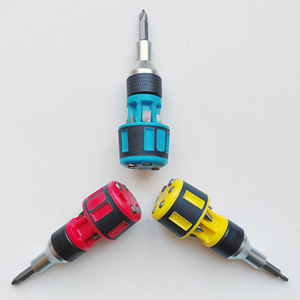 7 In 1 Ratchet Screwdriver Set Phillips Torx Magnetic Bit Household Tool With Anti Slip Handle - Product Image 3