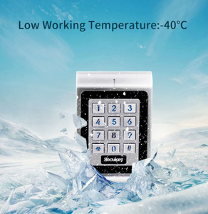 Secukey SK1-W một Relay Bàn phím điều khiển truy cập Wiegand 26 ~ 37bits kim loại độc lập cho khóa cửa duy nhất 125Khz hoặc 13.56MHz - Product Image 6