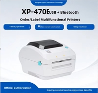 Imprimante d'étiquettes à code-barres haute résolution Xprinter XP-470E Sans encre Sans ruban carbone Fabriqué en Chine En stock Certification CCC CE FCC CB