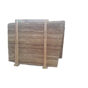 2025 Noche travertine honed เส้นเลือดตัดแผ่นหินธรรมชาติผนังกลางแจ้งโครงการก่อสร้างห้องครัวในร่มทำในตุรกี - Product Image 1