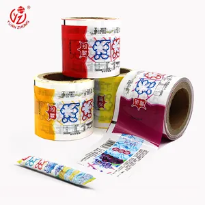 OEM Printing Factory Food Grade Flexible Plastic Wrapper Package/Custom Plastic Food Packaging Film For Ice Cream/Popsicle