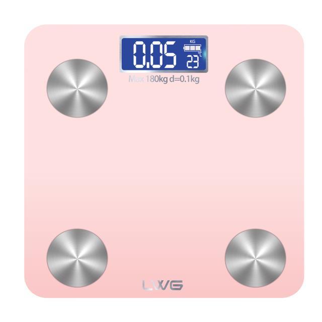 180kg/400lb Capacity Smart Body Fat Weight Water Bone Mass Digital Bathroom Scale