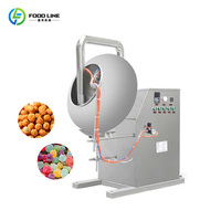 Machine à enrober de sucre, machine à enrober de sucre les cacahuètes, machine à enrober de chocolat