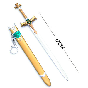 9 Estilos de Llaveros Metálicos de Anime Sword Art <span class=keywords><strong>Online</strong></span>, Muy Vendidos - Product Image 3