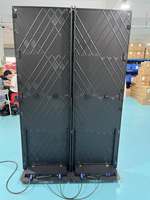 Écran LED pliable P2.5 GOB étanche pour DJ, mur vidéo portable, façade d'affichage vidéo pliable avec flight case 3840HZ