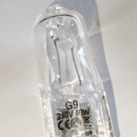 Ampoule halogène G9 mini en verre transparent à intensité variable, 230V 20W 25W 40W, résistante à 500 degrés, pour four