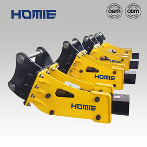 Briseur hydraulique durable de dérapage d'attachement de briseur de Homie pour le chargeur de boeuf de dérapage d'excavatrice - Product Image 5