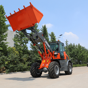 EVERUN ER420T Minicargadora de 2 Toneladas, Cargadora Frontal Compacta de Marca Propia con Horquillas Hidráulicas y Cucharón para Construcción y Agricultura - Product Image 1