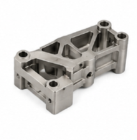 Support structurel personnalisé en titane usiné CNC pour l'aérospatiale