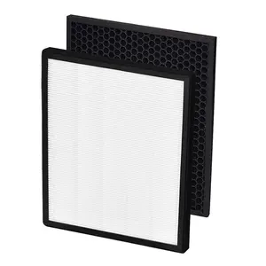 For LEVOIT LV-PUR131 Air Purifier Replacement Filter 1 HEPA Filters & 1 True HEPA H13 Activated Carbon Filters Set Pre