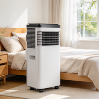 Climatiseur portable, norme européenne, compact, pratique, fonctionnement silencieux, refroidissement et chauffage, 9000 BTU, climatiseur Chine