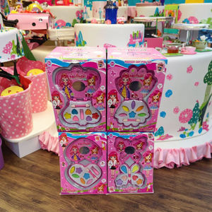 Jouet de <span class=keywords><strong>Maquillage</strong></span> en Forme de Cœur <span class=keywords><strong>Papillon</strong></span> Paon Couronne, Jeu d'Imitation en Plastique pour Enfants d'Âge Préscolaire - Product Image 5